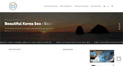 Desktop Screenshot of eastseakorea.com